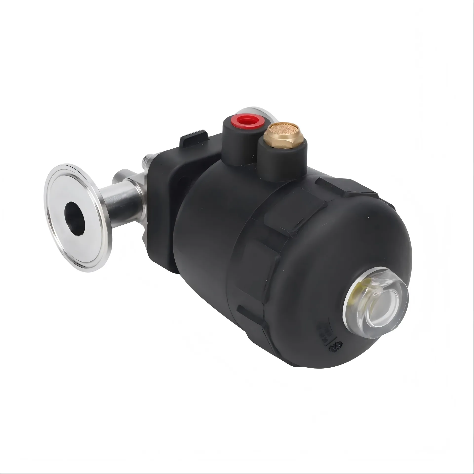 Katup Diafragma Penjepit Tipe Buder Pneumatik – Katup Higienis Baja Tahan Karat untuk Aplikasi Makanan, Minuman, Farmasi & Bioteknologi 1