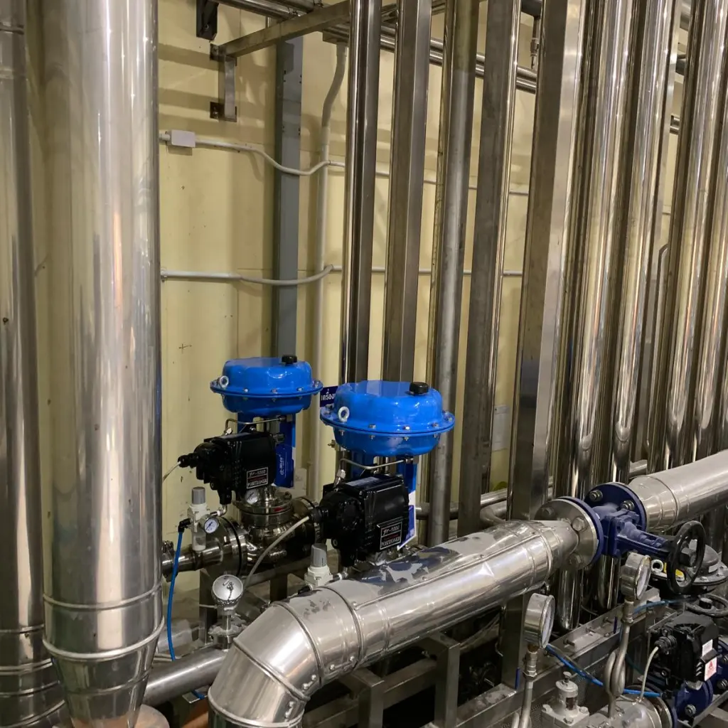 Food Factory Case: Sanitary Pneumatic Control Valve for Food Processing