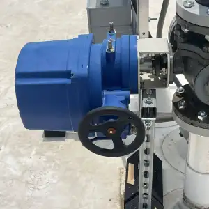 Explosion Proof Electric Actuated 3 Way Ball Valve 2