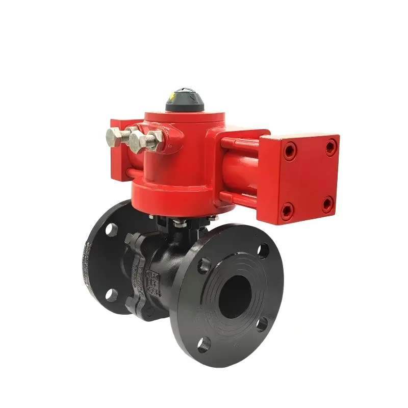 英文 H1 DELCO MYD-2PF Hydrauliczny zawór kulowy kołnierzowy ze stali węglowej do wody, ropy i gazu 4