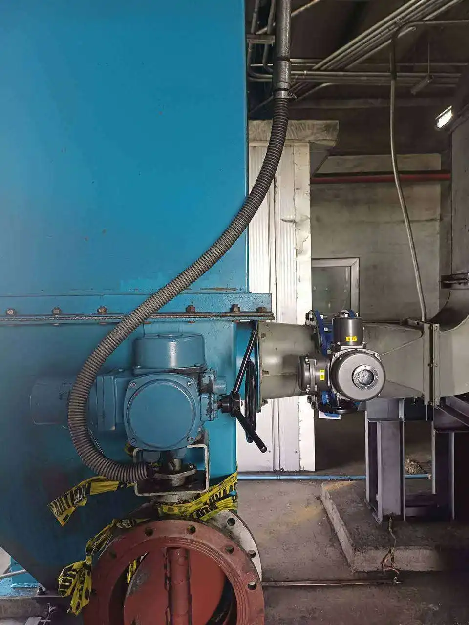 DN250 Electric Butterfly Valve for Mongolia Power Plant
1