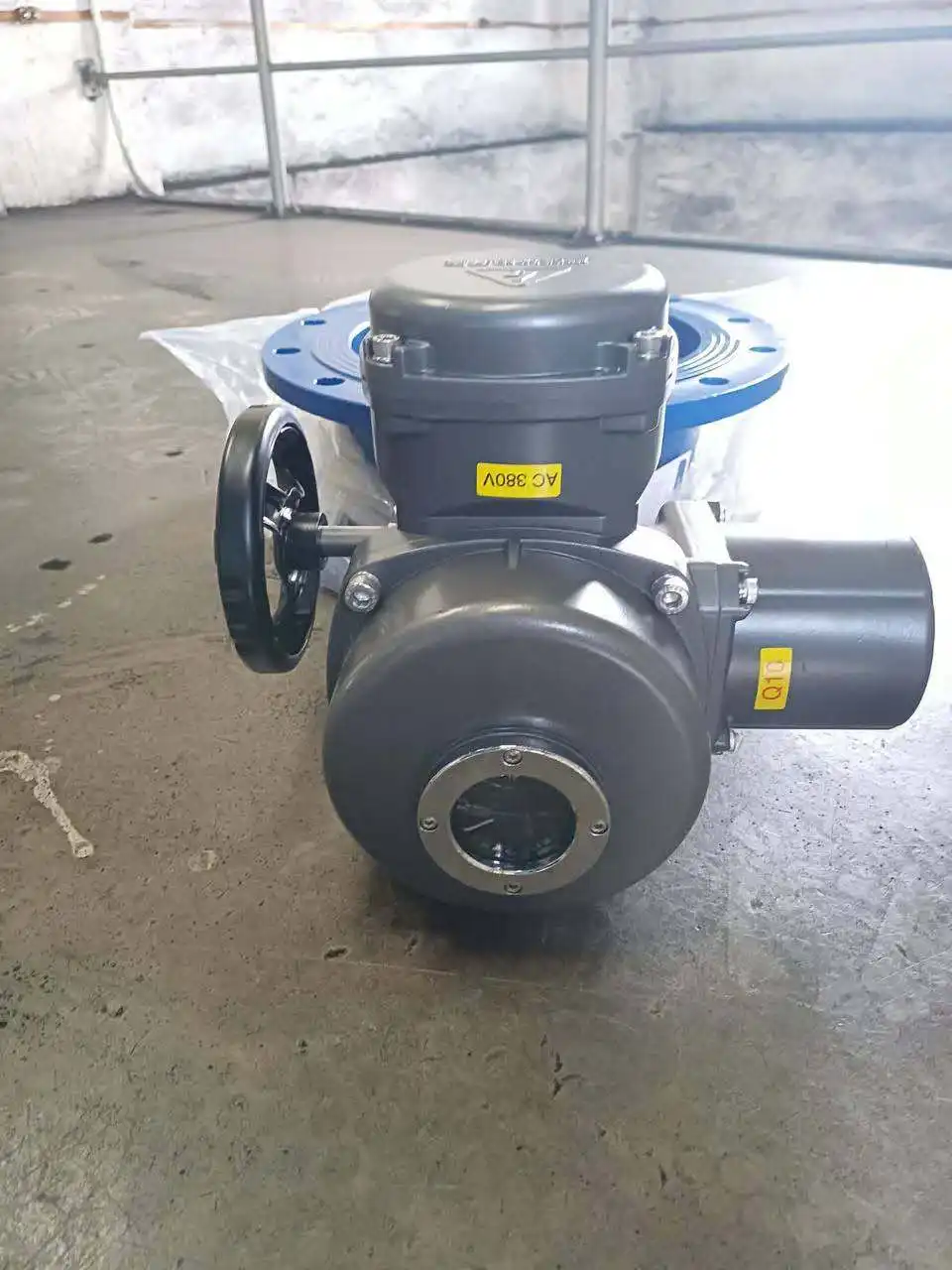 DN250 Electric Butterfly Valve for Mongolia Power Plant 2