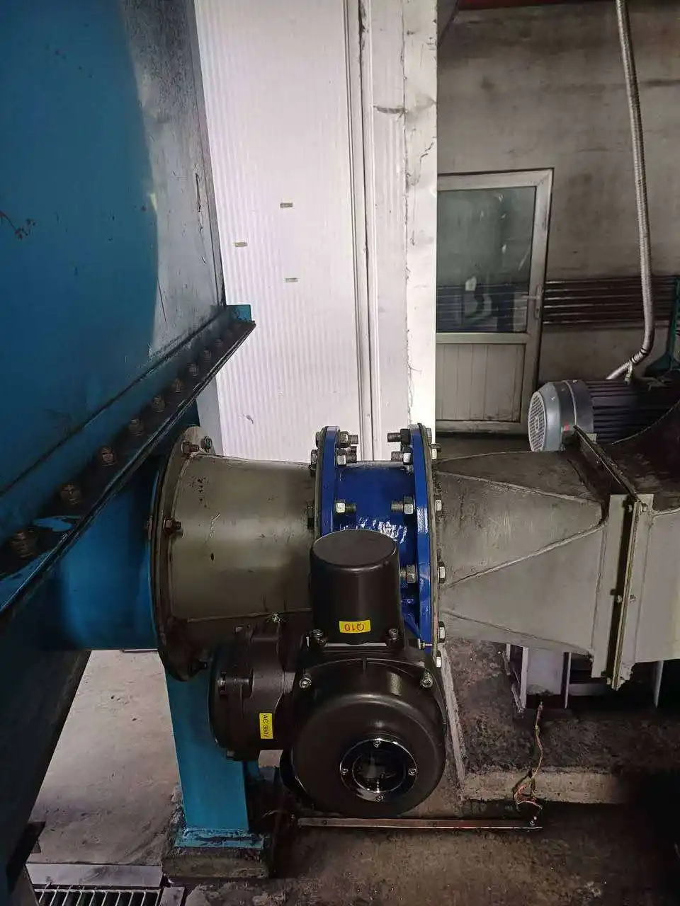 DN250 Electric Butterfly Valve for Mongolia Power Plant 3