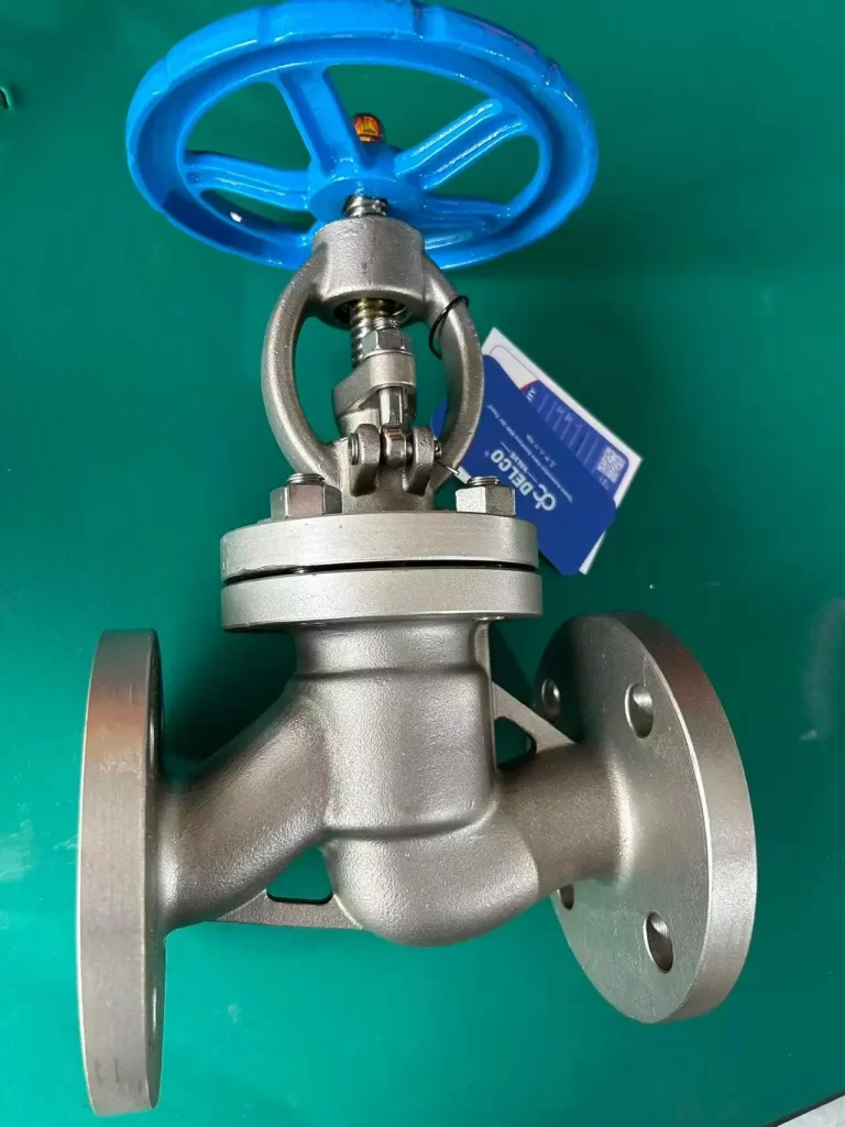 DIN Standard Soft-Sealed Flanged Globe Valve