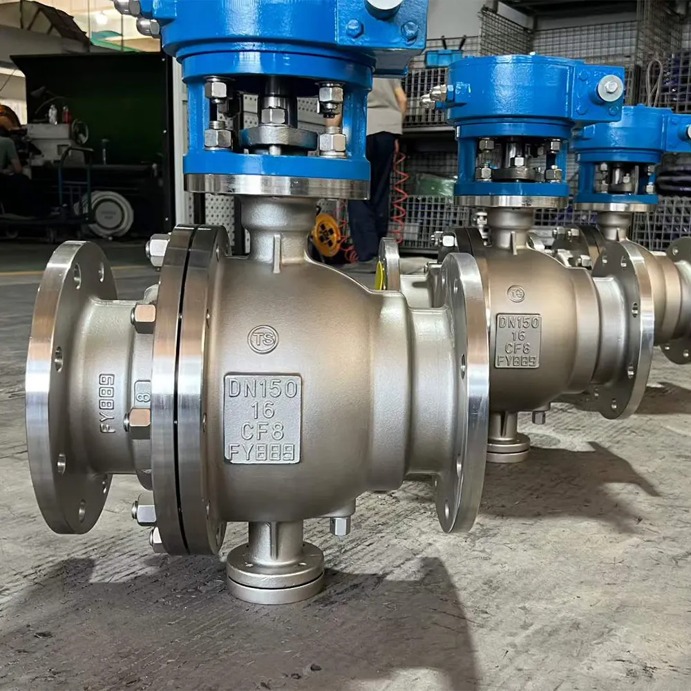 Trunnion-mounted-ball-valve