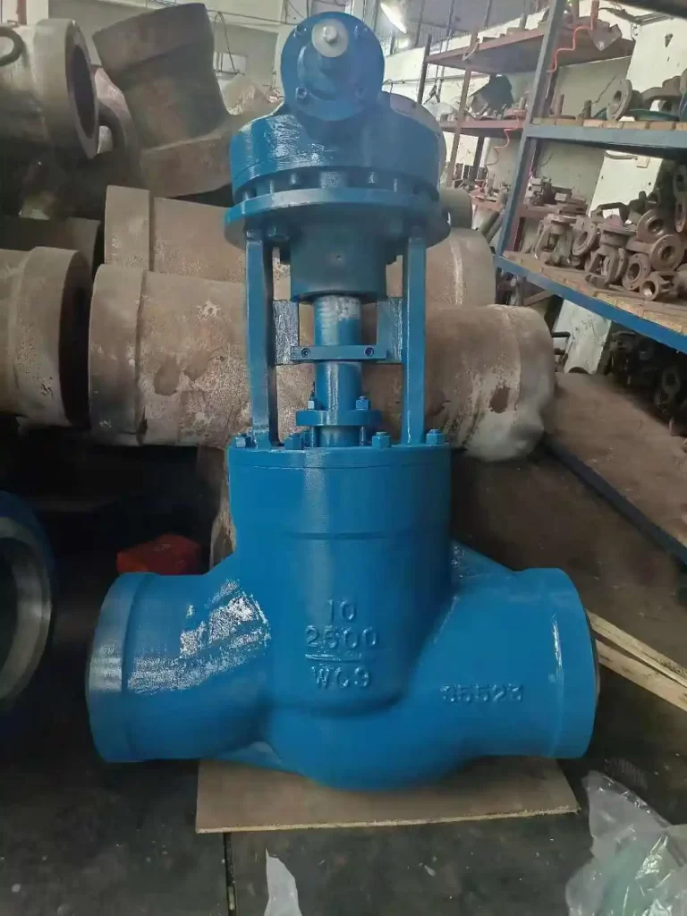 WC9-2500LB-DN250 Power Plant Globe Valve